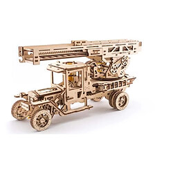 Puzzle 3D Ugears Camion à échelle de feu 