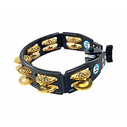 Cyclops Jingle Tambourine Brass Jingles Black Mountable LP175 Latin Percussion 