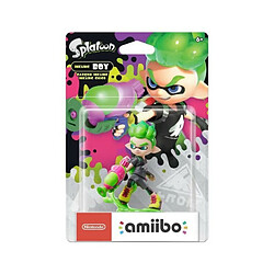 Nintendo Amiibo Splatoon - Garcon Inkling Vert Neon Collection Splatoon