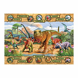 Ludendo Puzzle 150 pièces - Les espèces de dinosaures