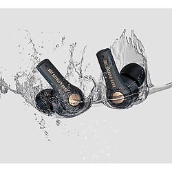 Avis Universal Bouchons d'oreilles sport pour casque de jeu Bluetooth 9D sans fil avec casque de recharge de microphone (noir)