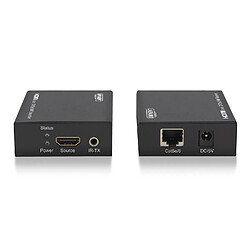 Eminent AB7811 AV transmitter & receiver Noir extension audio/video