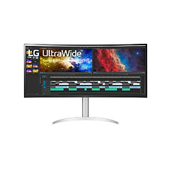 LG 38BQ85C-W computer monitor LG 38BQ85C-W écran plat de PC 95,2 cm (37.5") 3840 x 1600 pixels Quad HD+ Blanc