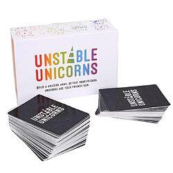 Universal Jeu de cartes de carte Unicorns instable jeu de cartes de société stratégique 