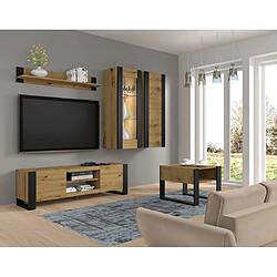 Avis Bestmobilier Pedro - meuble tv - 188 cm