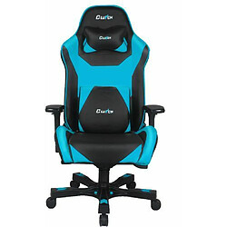 Embrayage Chairz Premium Gaming/chaise de bureau, Noir et Bleu 1-pack