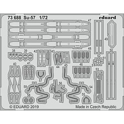 Su-57 for Zvezda - 1:72e - Eduard Accessories 