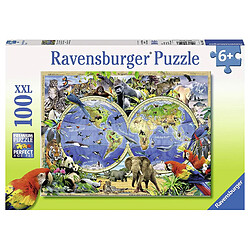 Ravensburger - 10540 3 - Puzzle - Animaux du Monde - 100 Pièces 