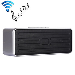 Wewoo Enceinte Bluetooth Haut-parleur portable LN-24 DC 5V 1A avec appel mains libressupport USB et carte Micro SD & Aux 3,5 mm Argent