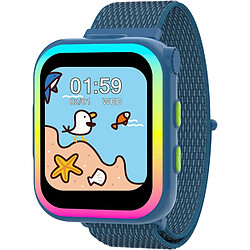 Vendos85 Montre Connectée Enfant Smartwatch Garçon Fille avec Appareil Photo Jeux Musique bleu