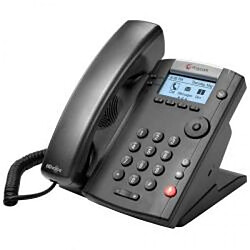 Polycom Vvx 201 2-line Desktop Phone With Dual 10/100 Ethernet Ports. Poe Only. Ships Without Power Supply.