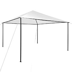 Maison Chic Tonnelle | Pergola 4x4x3 m Blanc 180 g/m² -GKD55713