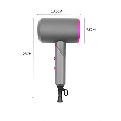 Acheter Universal Sèche-cheveux pliant 2000W Poignée portable Sèche-cheveux domestique pliant sans soudure Diffuseur d &'air froid/chaud à séchage rapide(Le noir)