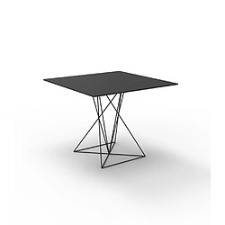 VONDOM Table FAZ Inox - anthracite - 70 x 70 cm 