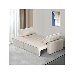 Acheter Palozi Sofa Canapé convertible en velours côtelé Montaigne -3 places - Beige