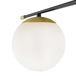 MAYTONI Modern Nostalgia 6 Light Matt Gold Plafonnier Verre Globe Shade pas cher