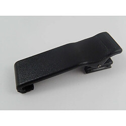 vhbw Fixation par clip ceinture noir pour la radio Motorola GP300, GP600, Radius P110 comme HLN9724A.