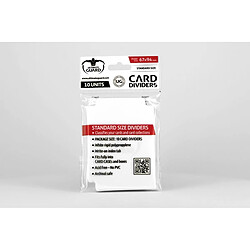 Ultimate Guard - 10 intercalaires pour cartes Card Dividers taille standard Blanc