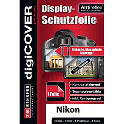 DigiCover N3251 Protection d'écran pour Nikon D3200 