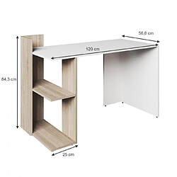 Avis Mpc Table de travail 120,6 x 84,3 x 56,8 cm (LxHxP)