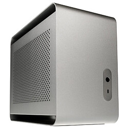 Streacom DA2 Mini-ITX cas - argent