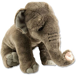 Wild Republic peluche Éléphant d'Asie Cuddlekins de 30 cm marron clair 