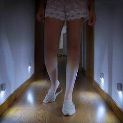 Shop Story SHOP-STORY - LUMTOO : Pack de 2 Veilleuses LED Murales avec Détecteur de Mouvement