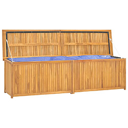 Avis vidaXL Boîte de jardin 200x50x55 cm Bois massif de teck