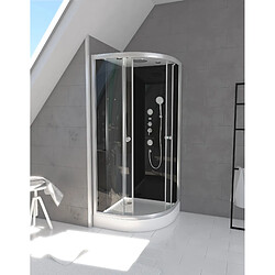 Aurlane Cabine de douche quart de cercle 