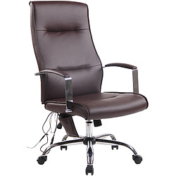 Non Chaise de bureau Portland en simili cuir avec fonction massage