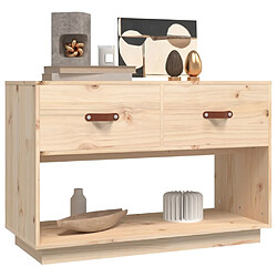 Acheter Maison Chic Meuble TV scandinave - Banc TV pour salon 90x40x60 cm Bois de pin massif -MN33814