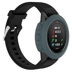 Wewoo Boîtier de montre Étui de protection en silicone Smart Watchhôte non inclus pour Garmin Fenix 5 bleu marine 