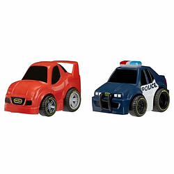 Little Tikes - 2-pack Crazy Fast Retro Friction Cars - Race Cars 