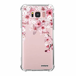 Evetane Coque Samsung Galaxy S8 silicone anti-choc souple angles renforcés transparente Coque Samsung Galaxy S8 anti-choc souple angles renforcés transparente Cerisier Evetane