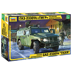 Zvezda Maquette véhicule militaire : GAZ-233014 Tiger