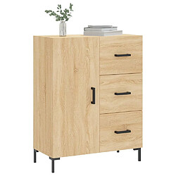 Avis Maison Chic Buffet,Meuble de Rangement,commode pour salon,Cuisine chêne sonoma 69,5x34x90 cm bois d'ingénierie -MN70841