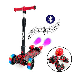 Ataa Trottinette enfant Shuttle avec fumée Rouge Trottinette enfant Shuttle avec fumée Rouge - Trottinettes électriques pour enfants