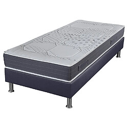 Ebac Matelas mousse + Sommier SP18 Volcan 80x200 Myriade - H. 21 cm - Soutien équilibré