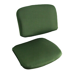 1 Set Housse de chaise de bureau extensible design ordinateur couvre couverture vert pas cher