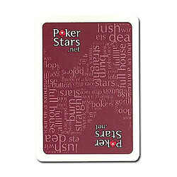 Avis Universal PokerStars - 100% plastique rouge