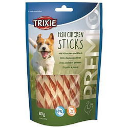 TRIXIE PREMIO Sticks aux poulet et poisson - 80 g - Pour chien 