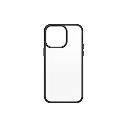 Coque antichoc OtterBox React pour iPhone 14 Pro Max Transparent avec contours noirs 