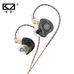 GUPBOO KZ EDS écouteurs intra-auriculaires dynamiques casque intra-auriculaire Hi-Fi casque antibruit en métal KZ ZEX ZSN PRO EDX ZSX EDS