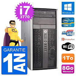 PC Tour HP Compaq Pro 6300 CMT Intel i7-3770 RAM 8Go Disque 1To Windows 10 Wifi · Occasion 