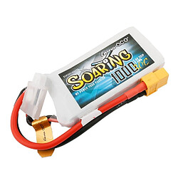 Gens ace Soaring 1000mAh 7.4V 30C 2S1P Lipo XT60