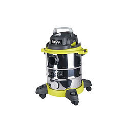 Pack RYOBI Aspirateur eau et poussière RYOBI 1250W - 20L - RVC-1220I-G - 6 accessoires nettoyage automobile - RAKVA04