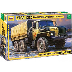 Zvezda Maquette Camion Russian Army Truck Ural-4320