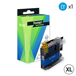 Compatible Brother LC22UC Cartouche d'encre cyan marque Toner Services