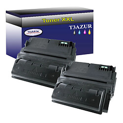 Lot de 2 Toners compatiblespour imprimante HP LaserJet 4350, 4350DTN - T3AZUR Lot de 2 Toners compatiblespour imprimante HP LaserJet 4350, 4350DTN - 20 000p - T3AZUR