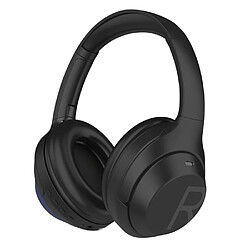 Muvit Casque Audio Sans Fil Bluetooth 5.3 POP Compatible Jack 3.5mm avec Câble USB-A Noir